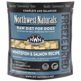 NorthWest Naturals 脫水凍乾 白身魚+三文魚 狗糧 12oz (340g)